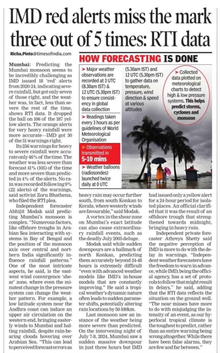 In the News Times of India 24 Mar 2025
