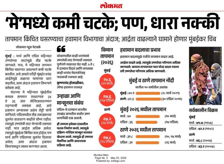 In the News Lokmat 3 May