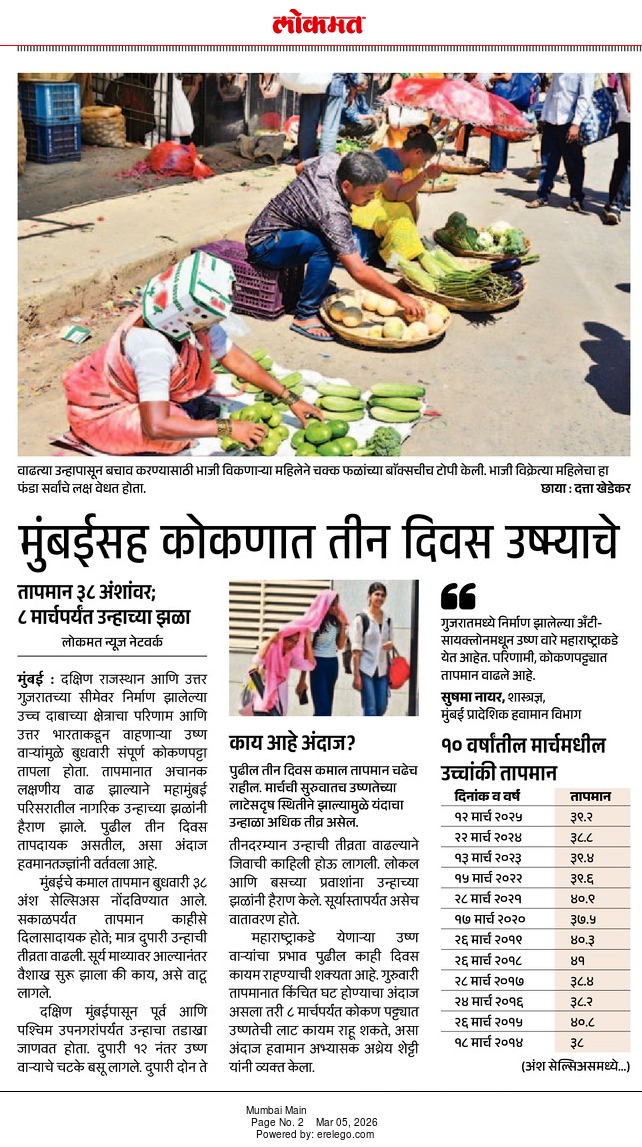 In the News Lokmat 5 Mar