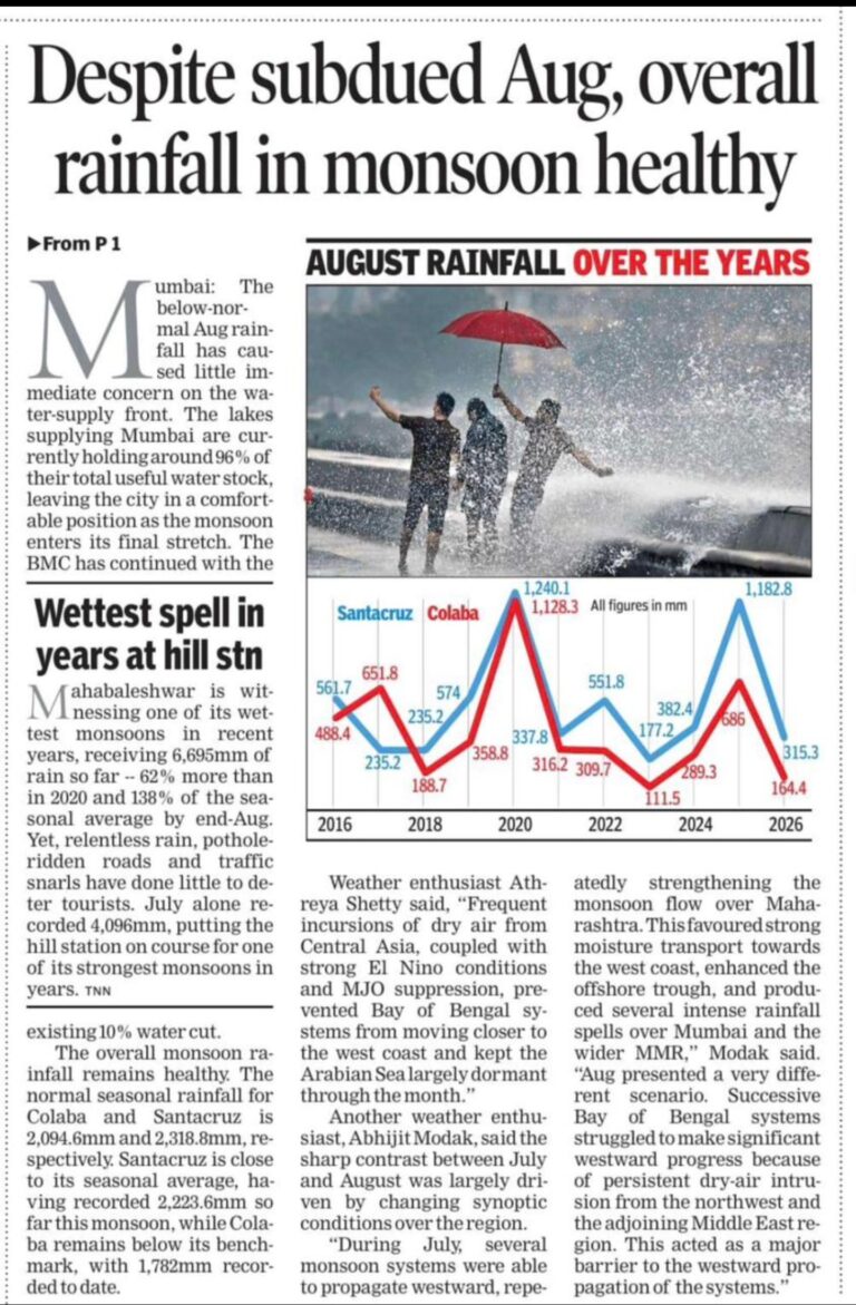 Times of India 31 Aug
